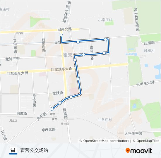 北京21路公交路线路图图片