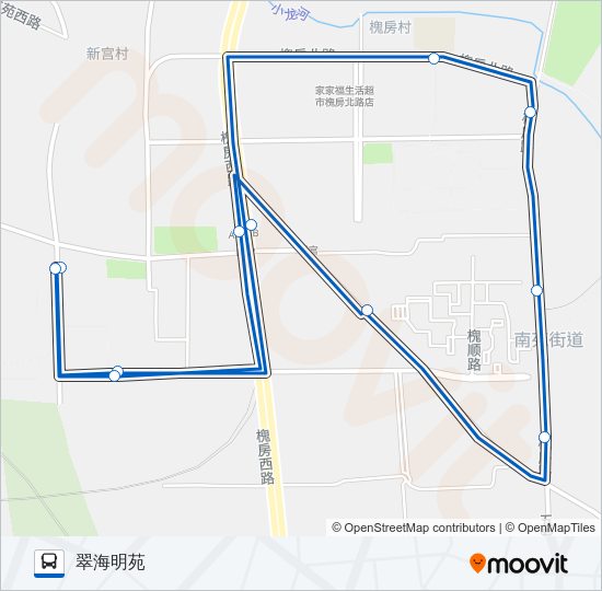 公交专59路的线路图