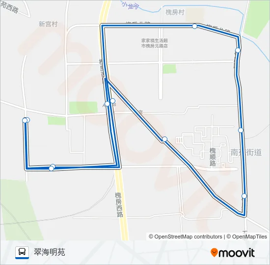 专59 Bus Line Map