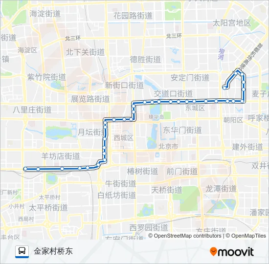 3 Bus Line Map