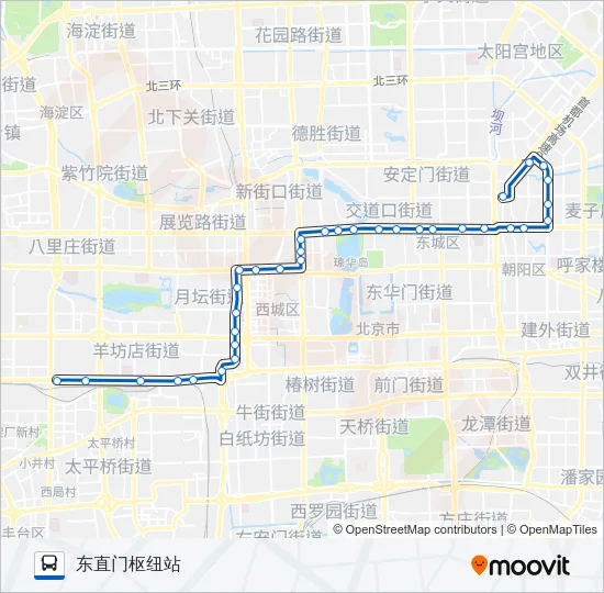 3 Bus Line Map