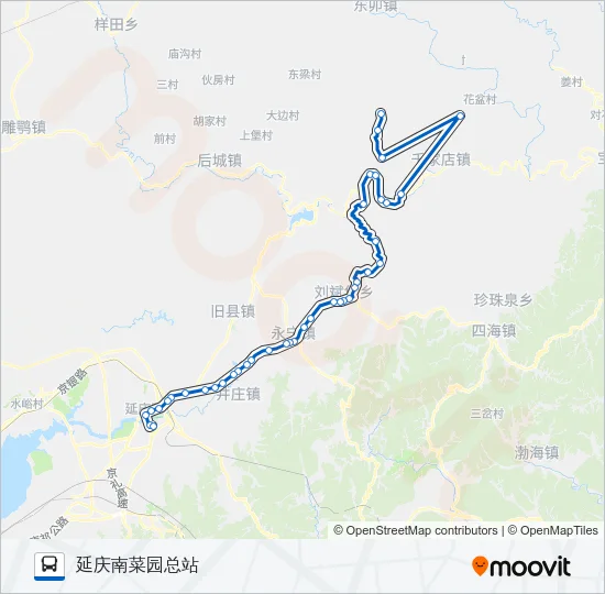 Y36 Bus Line Map