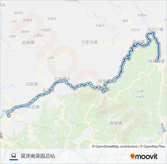Y37 Bus Line Map