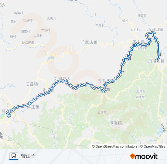 Y37 bus Line Map