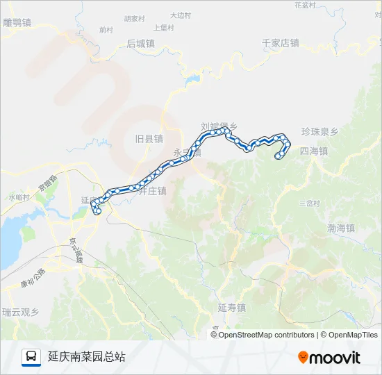 Y39 Bus Line Map