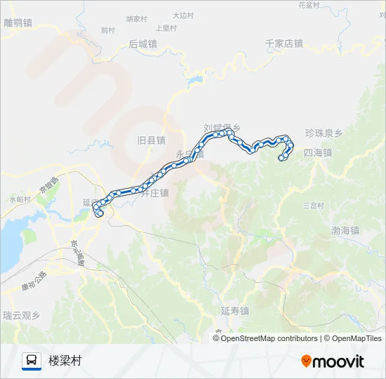 Y39 Bus Line Map