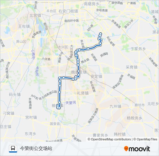 兴50 bus Line Map