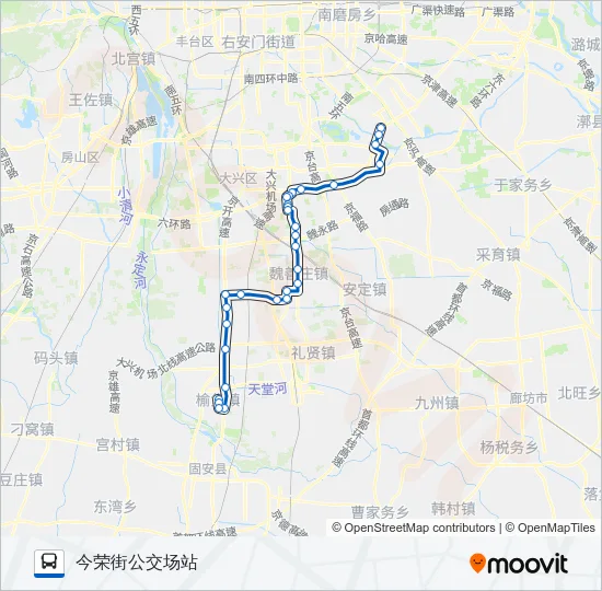 兴50 Bus Line Map