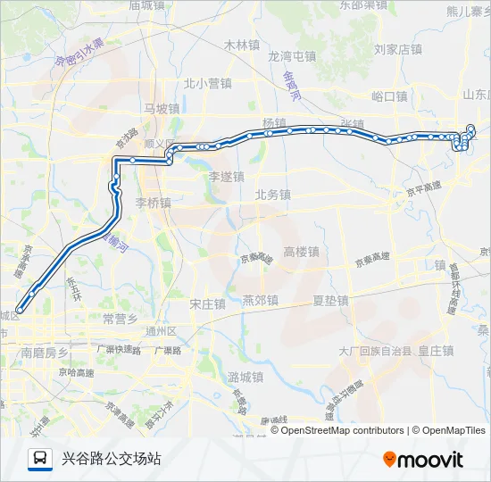 918 Bus Line Map