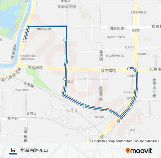 专19 Bus Line Map