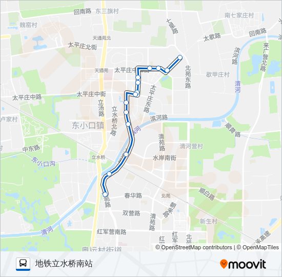 公交专48路的线路图