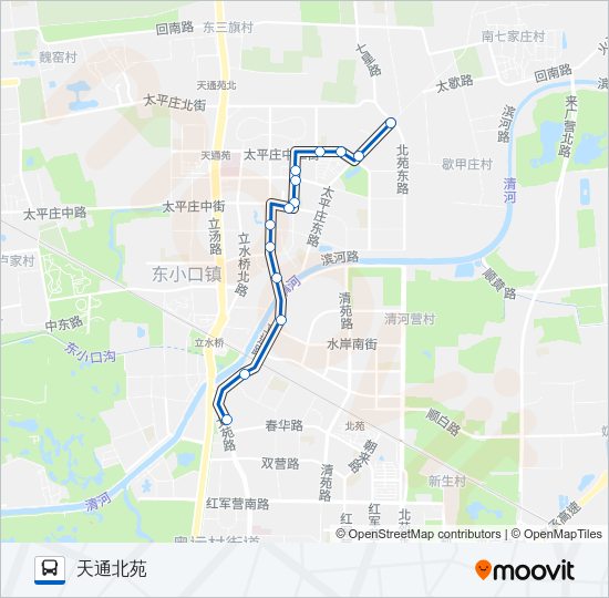 公交专48路的线路图