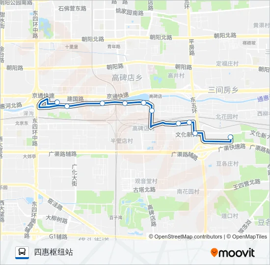 专167 Bus Line Map