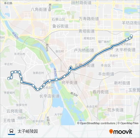 309 Bus Line Map