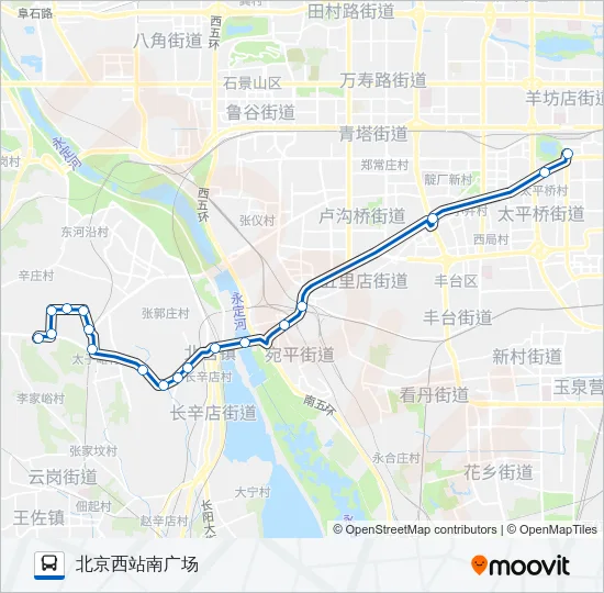 309 Bus Line Map