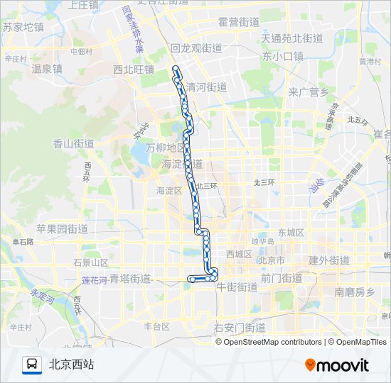 320 bus Line Map