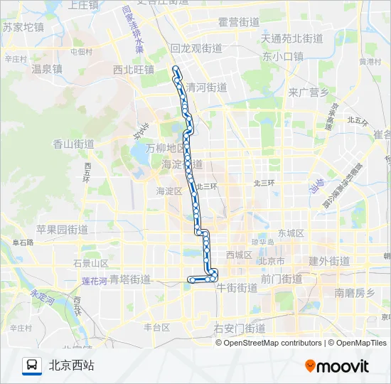 320 Bus Line Map
