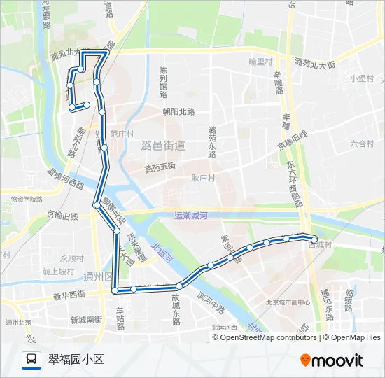 342 Bus Line Map