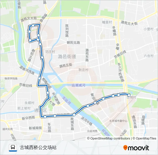 342 Bus Line Map