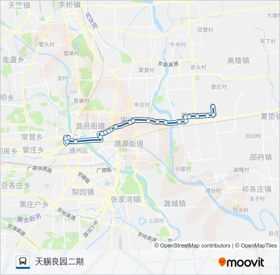 813 Bus Line Map