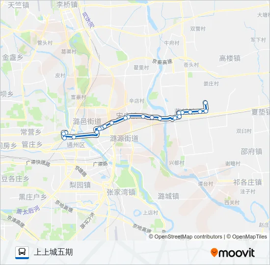813 Bus Line Map