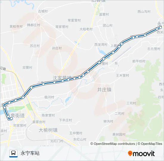 Y41 Bus Line Map