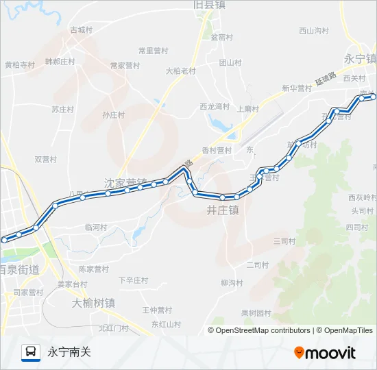 Y42 Bus Line Map