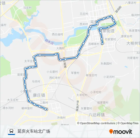 Y46 Bus Line Map