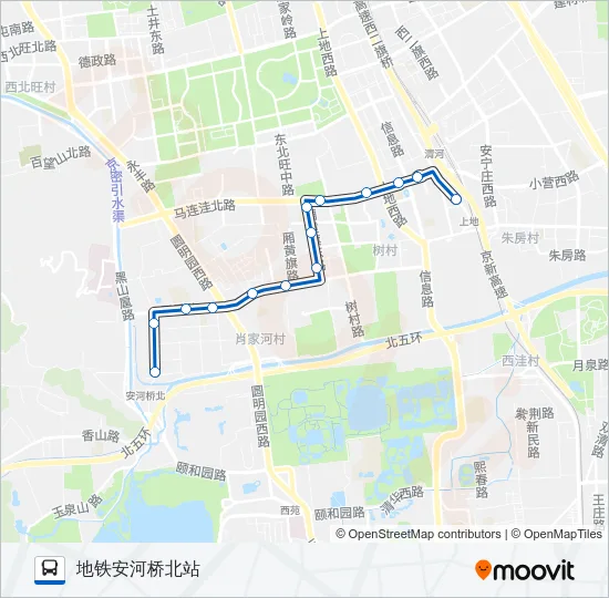 专28 Bus Line Map