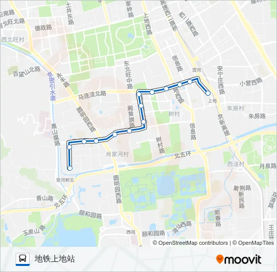 专28 Bus Line Map