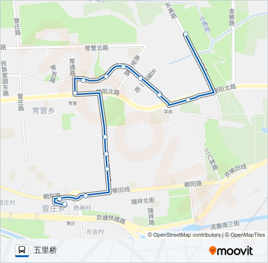 专39 bus Line Map