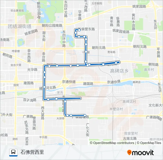 138 Bus Line Map