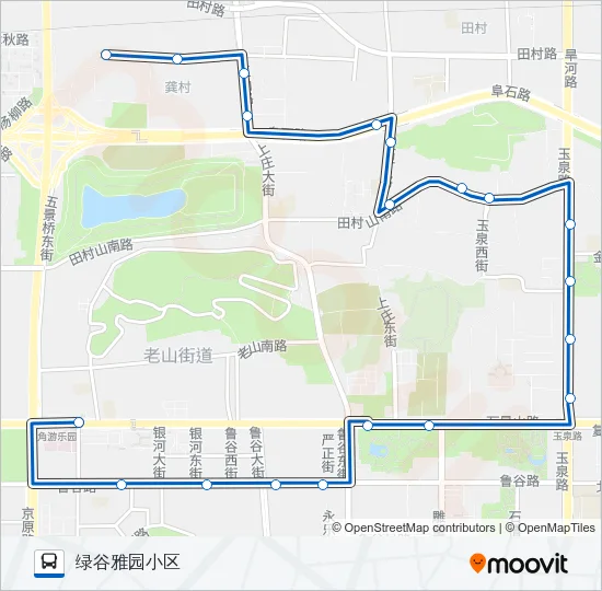 373 Bus Line Map