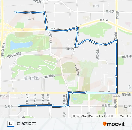 373 Bus Line Map