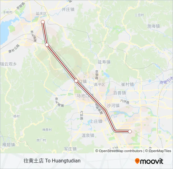 S2线 Train Line Map
