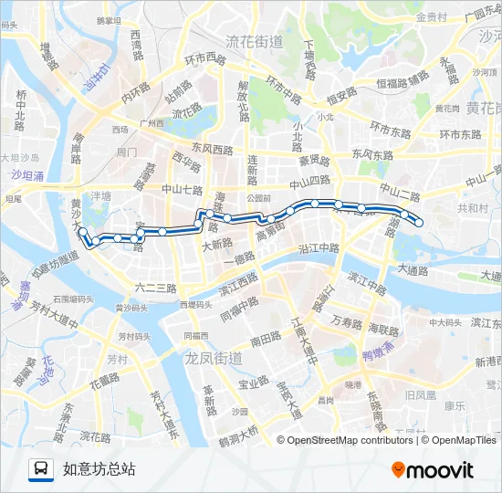 3路 Bus Line Map