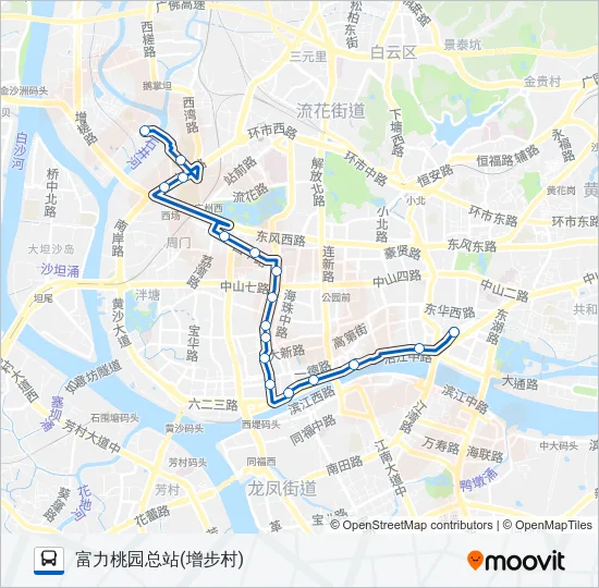 4路 Bus Line Map