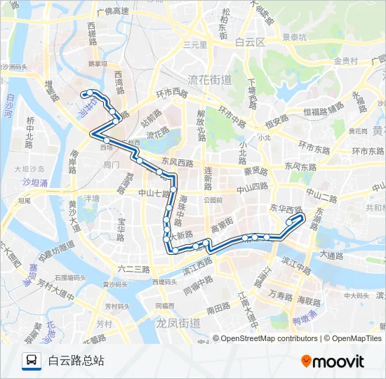 4路 Bus Line Map