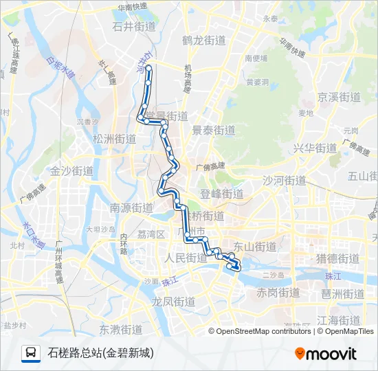 7路 Bus Line Map