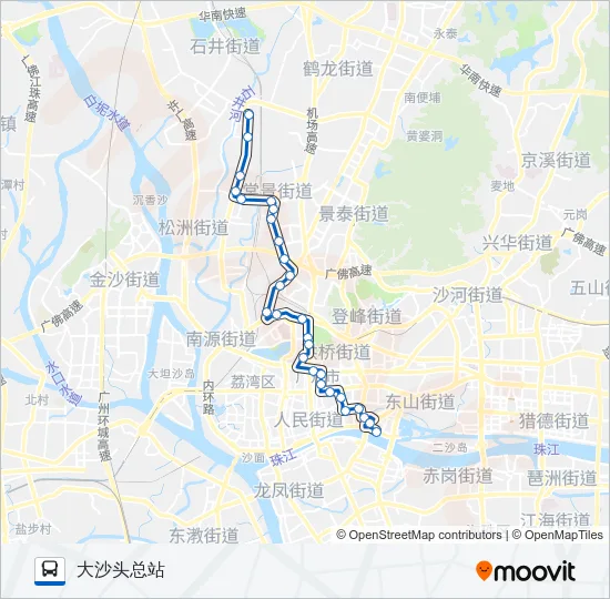 7路 Bus Line Map