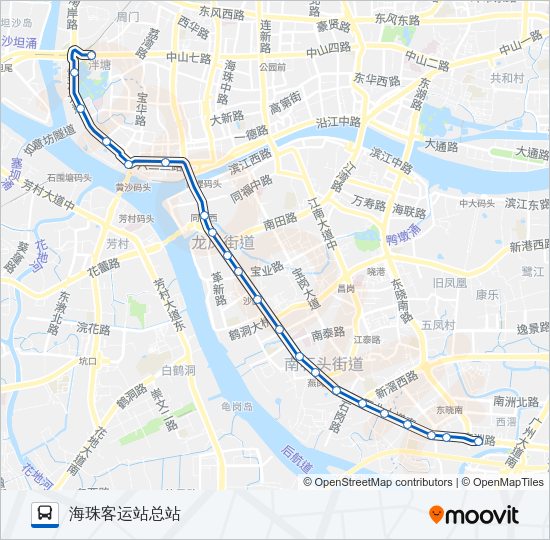 公交9路的线路图