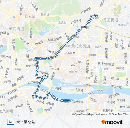 11路 Bus Line Map