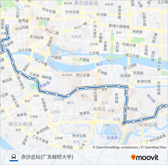 公交14路的线路图