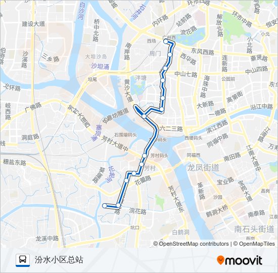 15路公交线路图图片