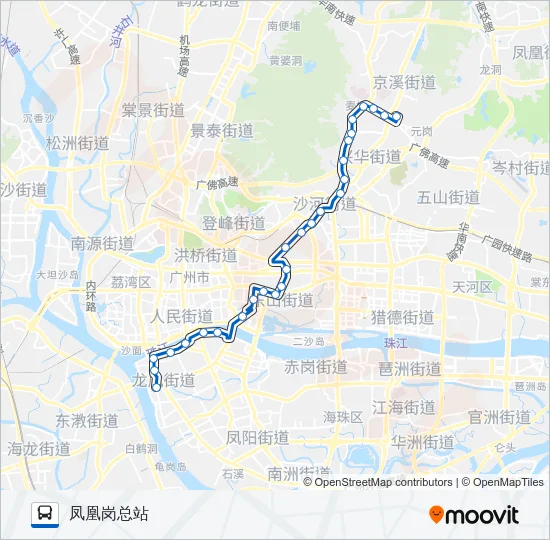 16路 Bus Line Map