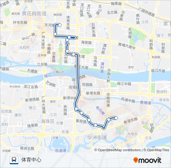 公交18路的线路图