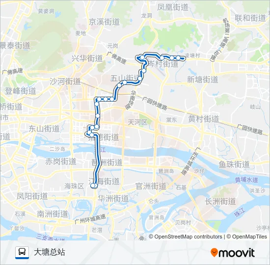 20路 Bus Line Map