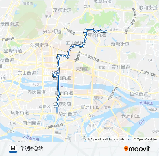 20路 Bus Line Map