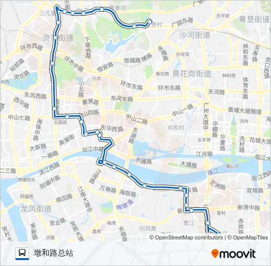 24路 Bus Line Map