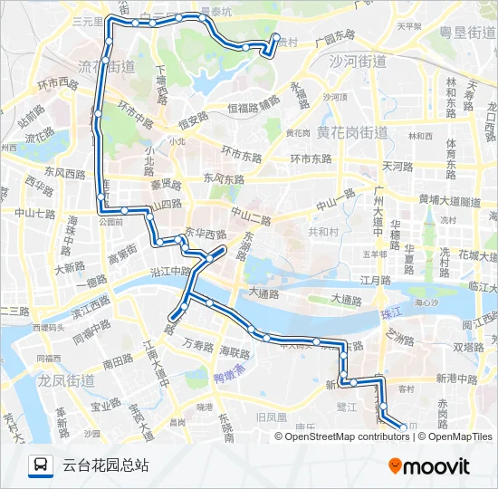 24路 Bus Line Map